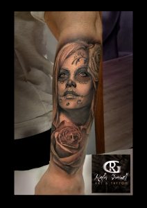 catrinas#chicanas#rosas#tatuajes#realistas#valencia#blanco#negro#tattoo#realista#retratos#tatuador#valenciano#español#mejores#tatuadores#rafa#granell#rgtattoo#