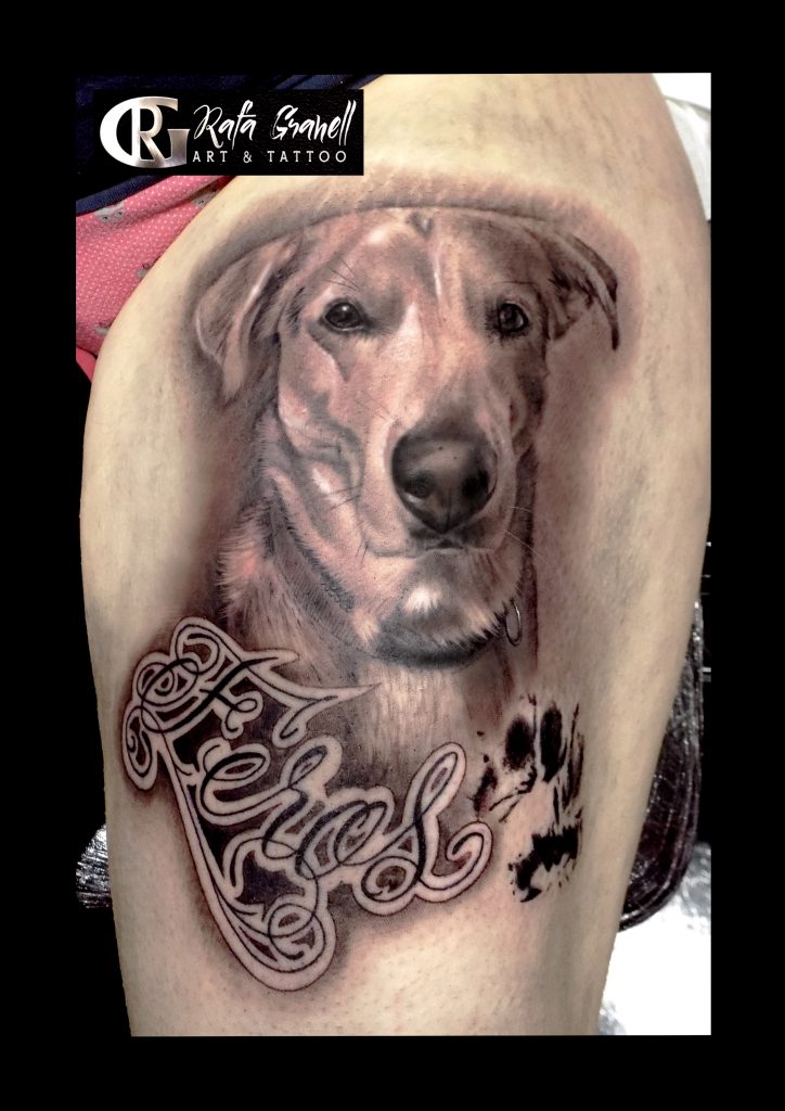 tatuajes#realistas#animales#perros#tattoos#realismo#perro#blancoynegro#huellas#rgtattoostudio#tatuadores#valencia#spain#rafagranell#asombrosos#mejores#tatuaje#ink#inkmaster